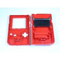 Замена корпуса переднего кармана Game Boy