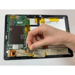 Замена динамика NuVision 10.1 Atom